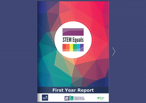 STEM Equals first year report gif